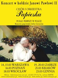 Chór i Orkiestra Papieska. Po raz pierwszy w Polsce!
